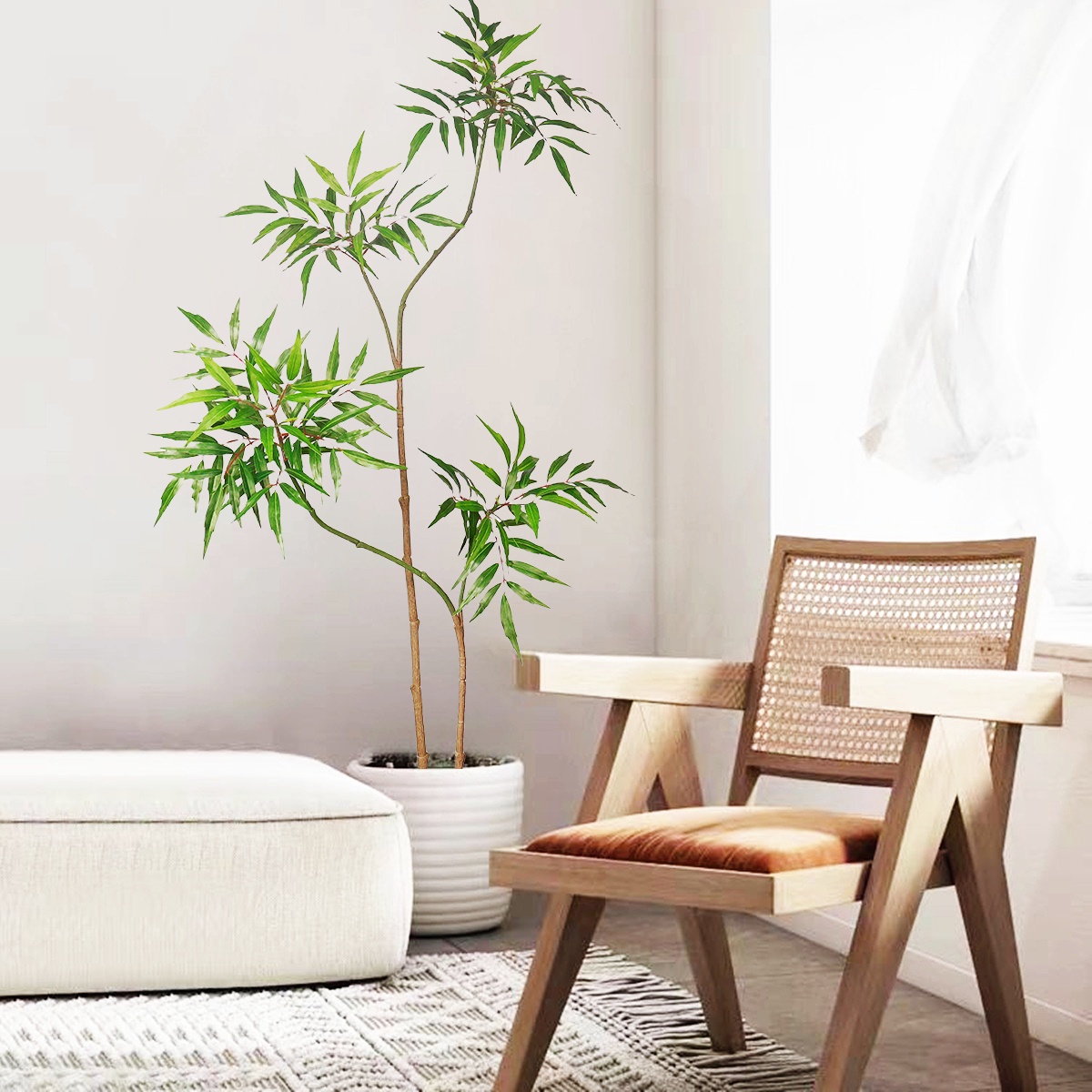 130-160CM Artificial Banyan Tr - Ficus Lyrata Tree recension och pris