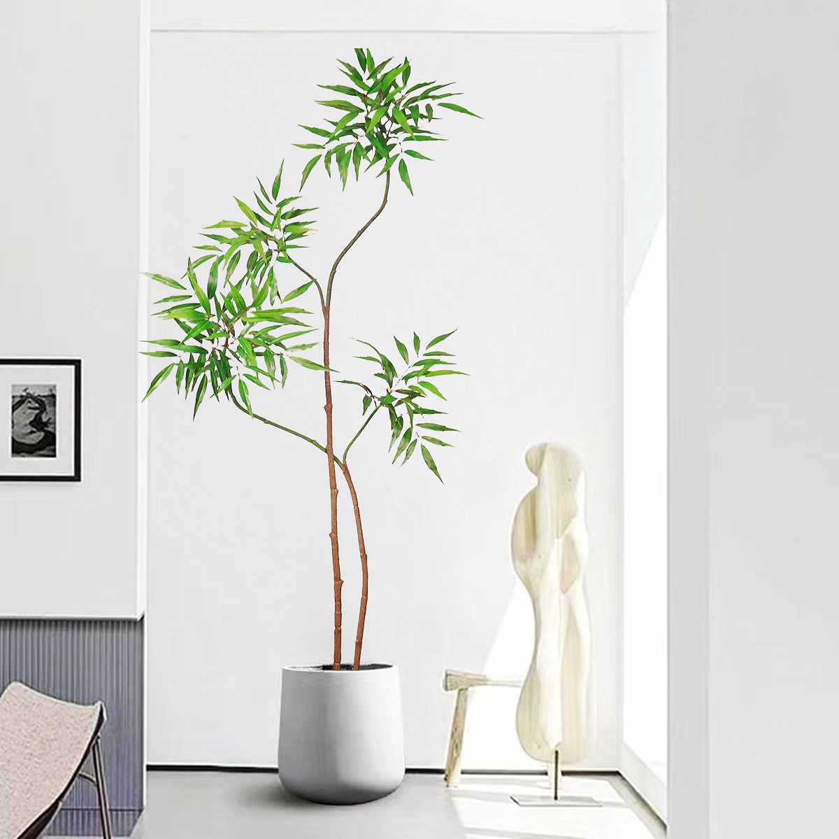 130-160CM Artificial Banyan Tr - Ficus Lyrata Tree recension och pris