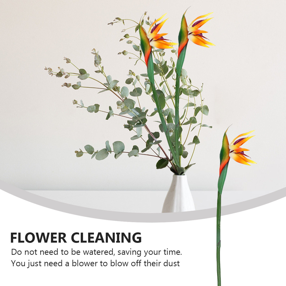 Real Touch Faux Strelitzia Flo - Bird Paradise Strelitzia recension och pris