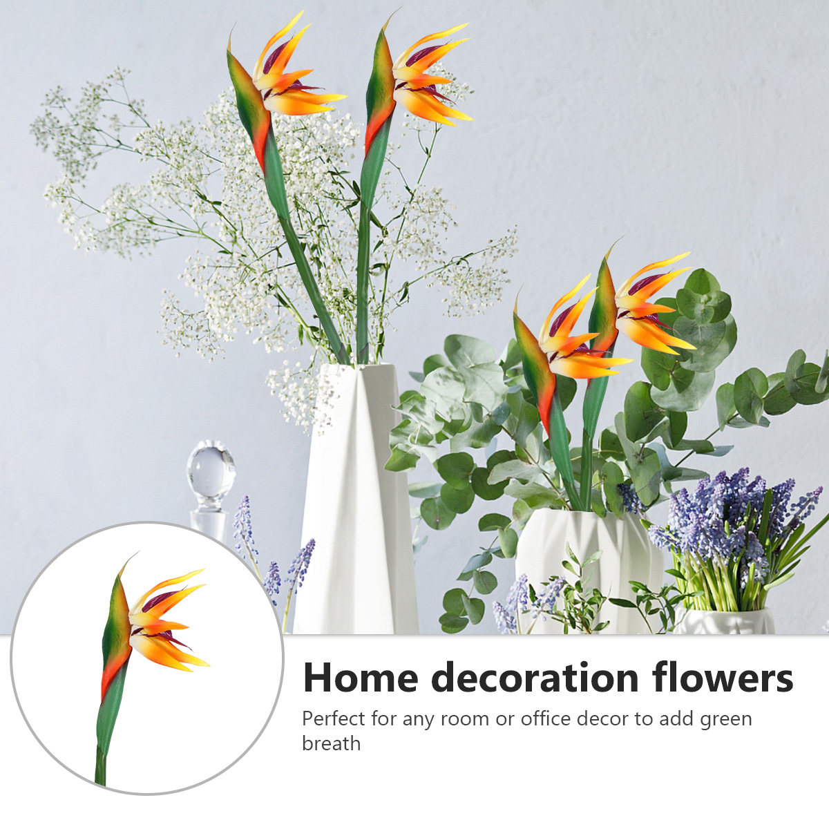 Real Touch Faux Strelitzia Flo - Bird Paradise Strelitzia recension och pris
