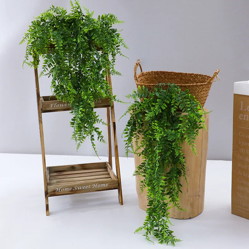 90cm Artificial Plant Vine Hom - Monstera Adansonii recension och pris