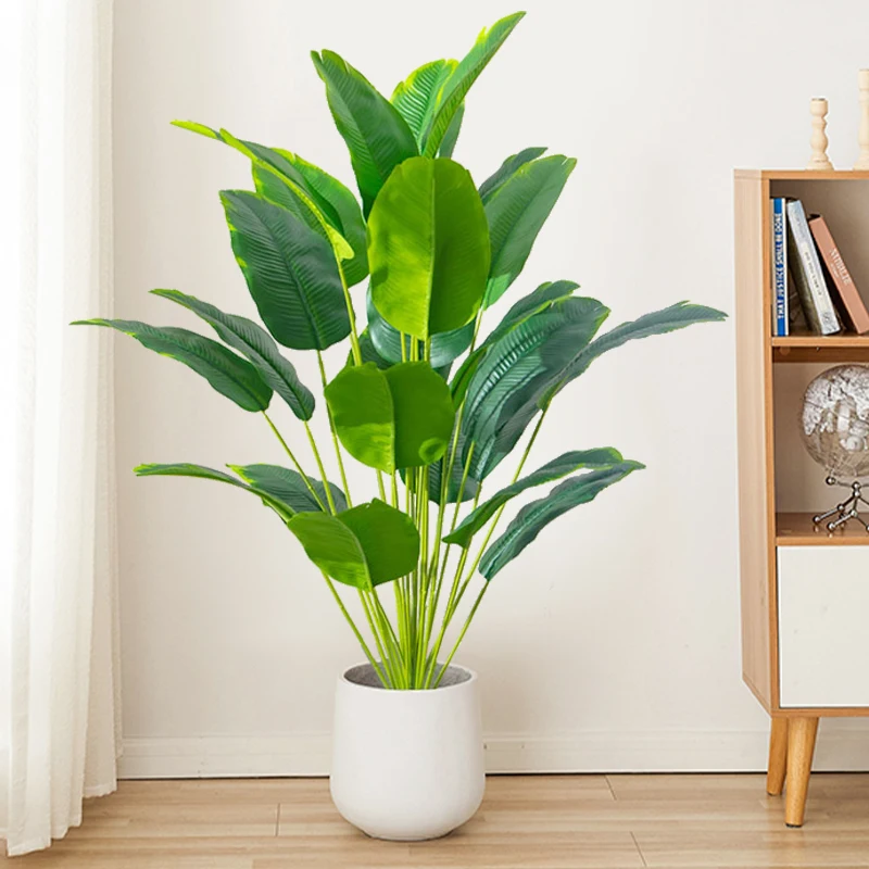 1pc Artificial Plants Large Tr - Monstera Adansonii recension och pris